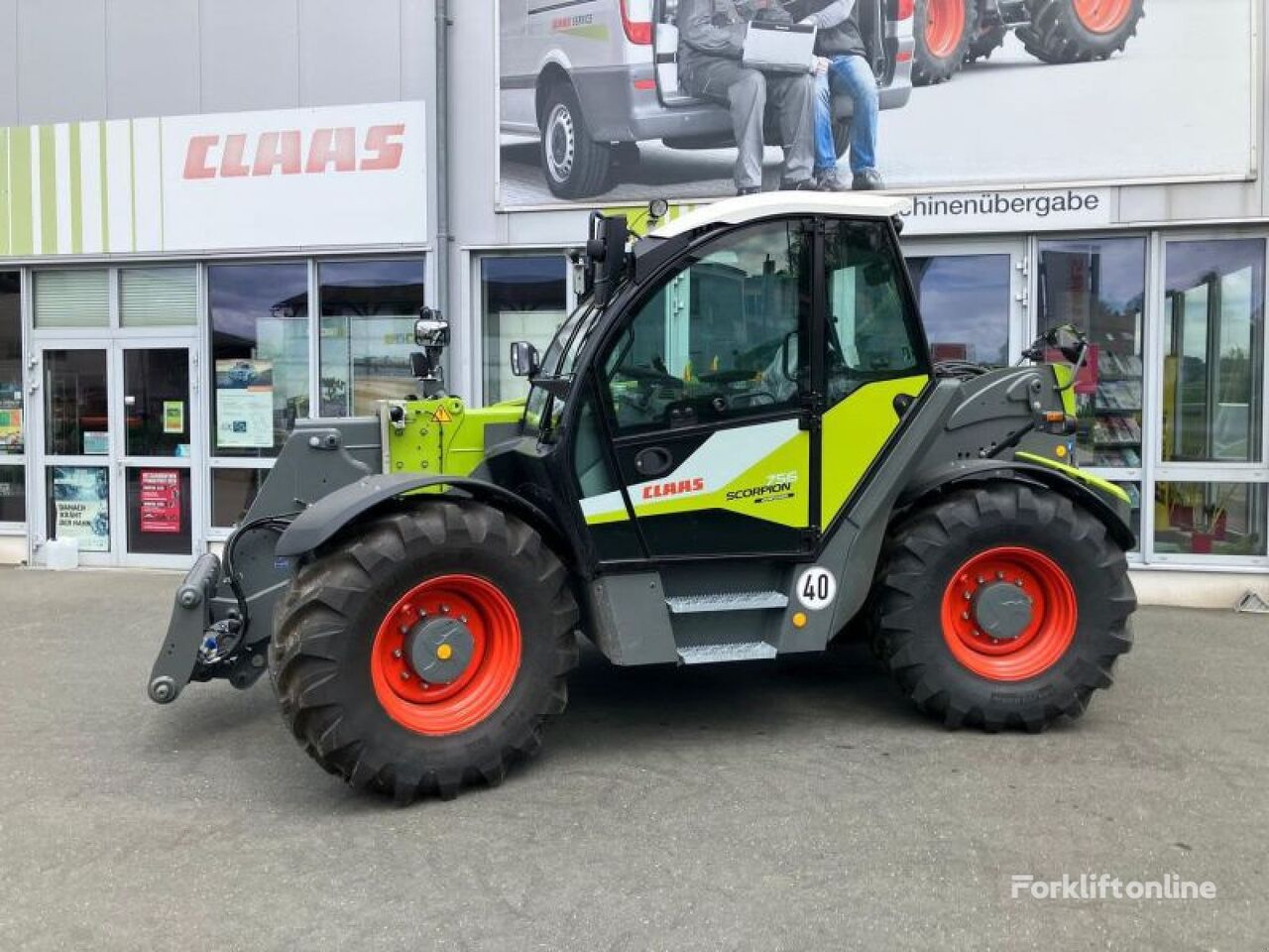 încărcător telescopic Claas SCORPION 756 VARIPOWER PLUS